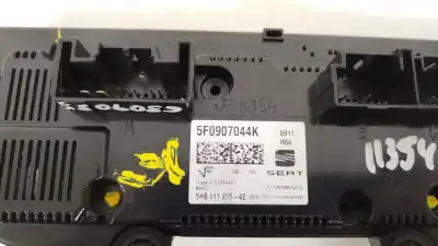 Pezzo di ricambio per auto di seconda mano controllo climatico per seat leon st (5f8) 1.6 tdi riferimenti oem iam 5f0907044k 5hb01121542 