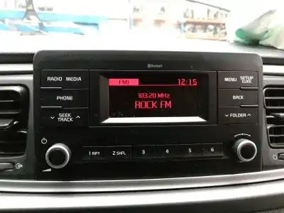 Peça sobressalente para automóvel em segunda mão SISTEMA DE ÁUDIO / RÁDIO CD por KIA RIO (YB) Attract Referências OEM IAM 96150H8650WK  