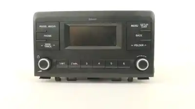 Tweedehands auto-onderdeel audiosysteem / radio-cd voor kia rio (yb) attract oem iam-referenties 96150h8650wk
