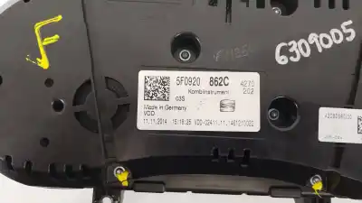 Peça sobressalente para automóvel em segunda mão quadrante por seat leon st (5f8) 1.6 tdi referências oem iam 5f0920862c a2c90680000 