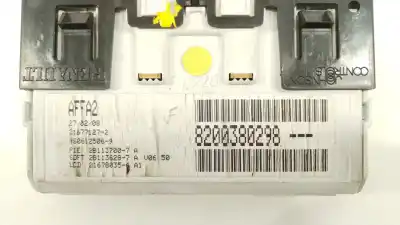 Pezzo di ricambio per auto di seconda mano display multifunzione per renault clio ii fase ii (b/cb0) campus riferimenti oem iam 8200380298 216771272 