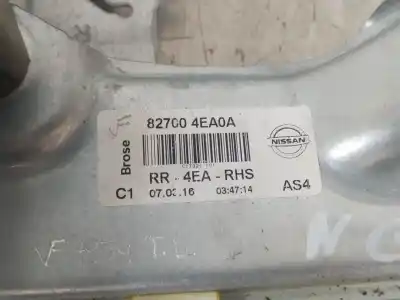 Автозапчастина б/у регулятор скла заднього правого для nissan qashqai (j11) 360 4x4 посилання на oem iam 827004ea0a   Автозапчастина б/у регулятор скла заднього правого для nissan qashqai (j11) 360 4x4 посилання на oem iam 827004ea0a
