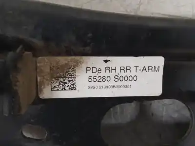 Автозапчастина б/у задній нижний правий ригель підвіски для hyundai i30 (pde, pd, pden) 2.0 n посилання на oem iam 55280s0000  
