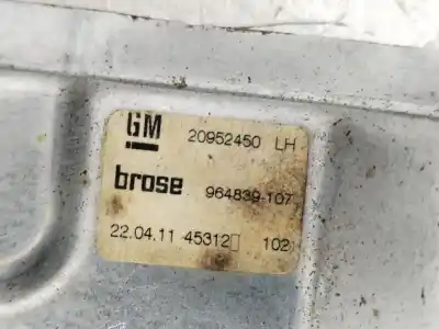 Автозапчастина б/у регулятор склона задній лівий для opel insignia a (g09) 2.0 cdti 4x4 (68) посилання на oem iam 20952450 910281103 