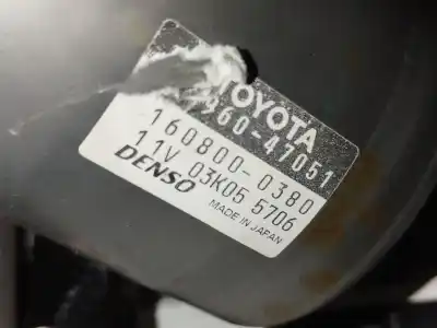 Peça sobressalente para automóvel em segunda mão  por TOYOTA PRIUS (NHW20)  Referências OEM IAM 1608000380 83124207 96047051