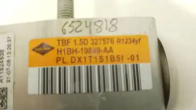 Second-hand car spare part expansion valve for ford puma (j2k, cf7) 1.0 ecoboost oem iam references h1bh19849aa  