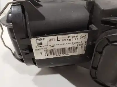Автозапчастина б/у ліва фара для seat leon (5f1) 1.6 tdi посилання на oem iam 5f1941015b  