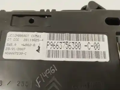 Автозапчастина б/у панель інструментів для citroen c4 picasso i monospace (ud_) 2.0 hdi 138 посилання на oem iam 9663756380 178162526 6103v1