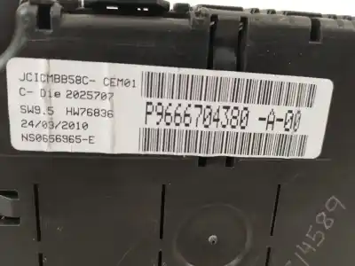 Second-hand car spare part dashboard for citroen c4 picasso i monospace (ud_) 1.6 hdi oem iam references 9666704380 281129745 
