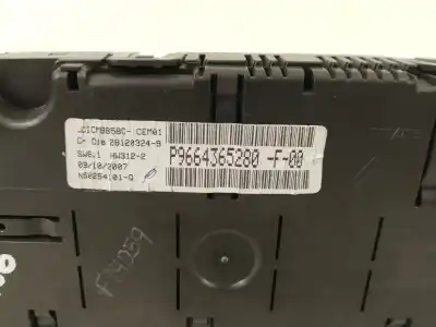 Автозапчастина б/у панель інструментів для citroen c4 picasso i monospace (ud_) 2.0 hdi 138 посилання на oem iam 9664365280 281129745 
