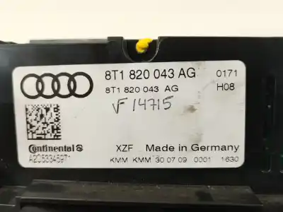 Автозапчастина б/у клімат-контроль для audi a4 b8 (8k2) 2.0 tdi посилання на oem iam 8t1820043ag  