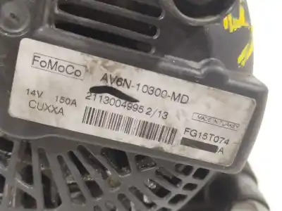 Second-hand car spare part alternator for ford kuga (cbs) titanium oem iam references av6n10300md fg15t074 21130049952