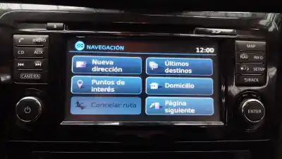 Peça sobressalente para automóvel em segunda mão módulo / sistema de navegação gps por nissan qashqai (j11) 360 referências oem iam 259154et4a