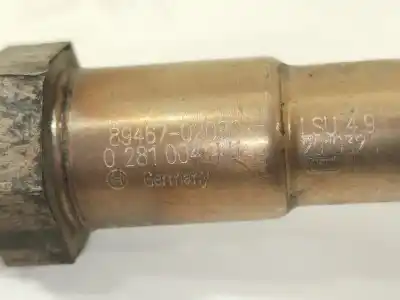 Peça sobressalente para automóvel em segunda mão sonda lambda por toyota auris (_e15_) 1.4 d-4d (nde150_) referências oem iam 8946702080  