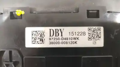 Peça sobressalente para automóvel em segunda mão comando de sofagem (chauffage / ar condicionado) por kia optima concept referências oem iam 97250d4810wk 38000008120k 