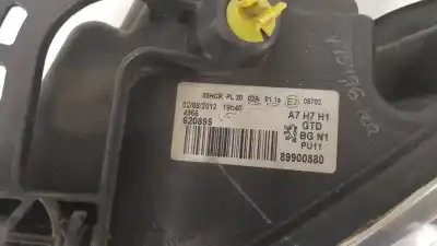 Автозапчастина б/у ліва фара для peugeot 207 furgoneta/hatchback (wa_, wc_) 1.6 hdi посилання на oem iam 620895 89900880 