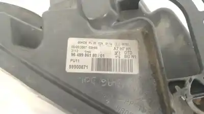 Автозапчасти б/у правая фара за peugeot 207 furgoneta/hatchback (wa_, wc_) 1.6 hdi ссылки oem iam 9649986180 89900871 