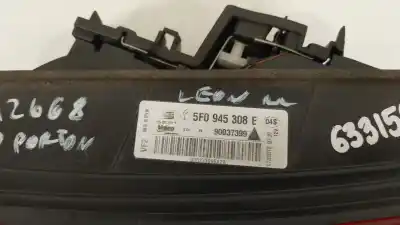 Автозапчастина б/у правий ліхтар в дверях для seat leon (5f1) 2.0 tdi посилання на oem iam 5f0945308e 90037399 