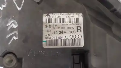 Автозапчасти б/у правая фара за audi a4 b7 avant (8ed) 2.0 tdi ссылки oem iam 8e0941004aj 0301219202 