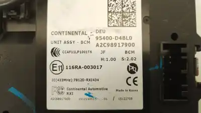 Peça sobressalente para automóvel em segunda mão módulo eletrônico por kia optima concept referências oem iam 95400d4bl0 a2c98917900 