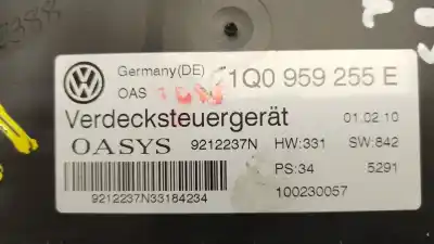 Second-hand car spare part electronic module for volkswagen eos (1f8) basis oem iam references 1q0959255e  