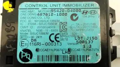 Pezzo di ricambio per auto di seconda mano modulo elettronico per kia optima concept riferimenti oem iam 95420d4000 4a78101000 