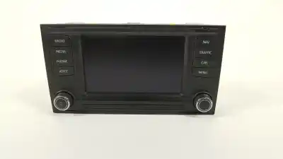 Автозапчастина б/у багатофункційний дисплей для seat leon (5f1) 2.0 tdi посилання на oem iam 5f0919603a