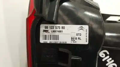 Second-hand car spare part left tailgate light for citroen c3 feel oem iam references 9812257580 l90074661 