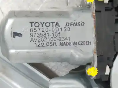 Автозапчасти б/у задний правый стеклорегулятор за toyota auris (_e18_) 1.4 d-4d (nde180_) ссылки oem iam 6983002240 857200d120 