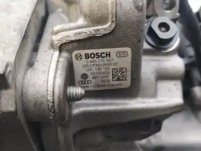Pezzo di ricambio per auto di seconda mano pompa diniezione per volkswagen golf vi (5k1) 2.0 tdi riferimenti oem iam 03l130755 0445010507 