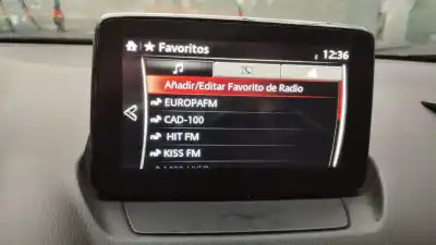 Pezzo di ricambio per auto di seconda mano display multifunzione per mazda cx-3 luxury riferimenti oem iam d23n611j0  