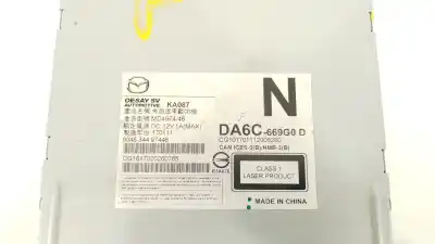 Pezzo di ricambio per auto di seconda mano impianto audio / radio cd per mazda cx-3 luxury riferimenti oem iam da6c669g0d da6c669g0 
