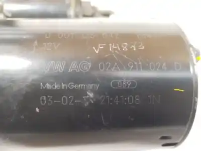 Автозапчастина б/у двигун запускається для seat toledo ii (1m2) 1.9 tdi посилання на oem iam 02a911024d 0001125042 