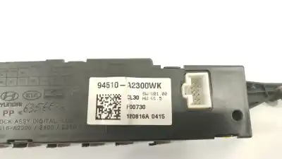 Second-hand car spare part multifunction display for kia cee'd (jd) 1.6 crdi 136 oem iam references 94510a2300wk  