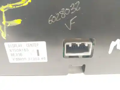 Pezzo di ricambio per auto di seconda mano display multifunzione per mitsubishi montero (v80/v90) 3.2 di-d intense riferimenti oem iam 8750a165   Pezzo di ricambio per auto di seconda mano display multifunzione per mitsubishi montero (v80/v90) 3.2 di-d intense riferimenti oem iam 8750a165