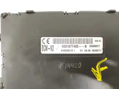 Peça sobressalente para automóvel em segunda mão módulo eletrônico por renault kangoo express (fw0/1_) 1.5 dci 85 (fw0k, fw0l, fw0b) referências oem iam 8201077405 8201077405b  Peça sobressalente para automóvel em segunda mão módulo eletrônico por renault kangoo express (fw0/1_) 1.5 dci 85 (fw0k, fw0l, fw0b) referências oem iam 8201077405 8201077405b