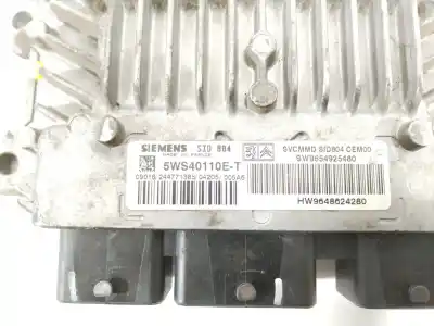 Pezzo di ricambio per auto di seconda mano centralina motore per citroen c3 i (fc_, fn_) 1.4 hdi riferimenti oem iam 9654925480 9648624280 5ws40110e