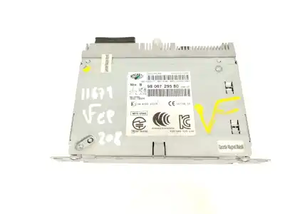 Peça sobressalente para automóvel em segunda mão sistema de áudio / rádio cd por peugeot 208 style referências oem iam 9806729580