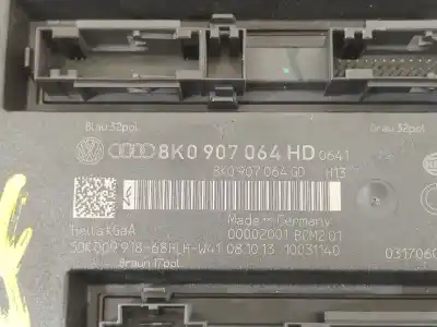 Second-hand car spare part electronic module for audi a4 b8 avant (8k5) 2.0 tdi oem iam references 8k0907064hd  