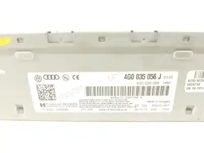 Peça sobressalente para automóvel em segunda mão módulo / sistema de navegação gps por audi a4 b8 avant (8k5) 2.0 tdi referências oem iam 4g0035056j 4g0035056 