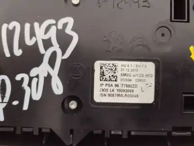 Second-hand car spare part multifunction switch for peugeot 308 access oem iam references 96777660zd  