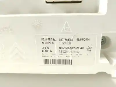 Peça sobressalente para automóvel em segunda mão quadrante por peugeot 308 access referências oem iam 9807588280  