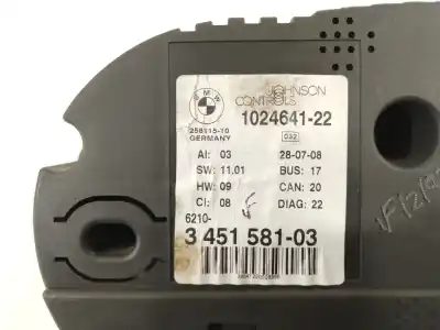 Peça sobressalente para automóvel em segunda mão quadrante por bmw x3 (e83) xdrive 20d referências oem iam 345158103 102464122 62103451581