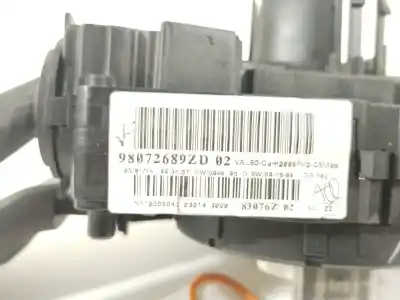 Peça sobressalente para automóvel em segunda mão comutador de luzes por peugeot 308 access referências oem iam 98072689zd  