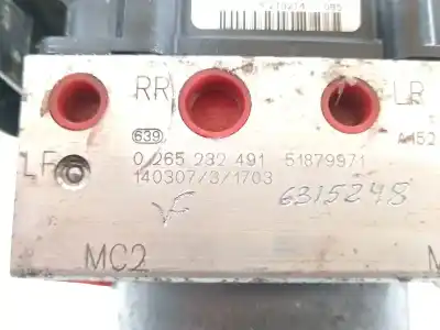 Peça sobressalente para automóvel em segunda mão abs por citroen nemo monospace 1.3 hdi 75 referências oem iam 51879971 0265232491 