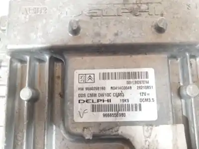 Second-hand car spare part ecu engine control for peugeot 5008 premium oem iam references 9666556980  