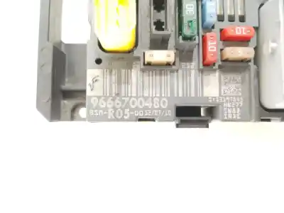 Second-hand car spare part fuse box unit for citroen c4 i (lc_) 1.6 hdi oem iam references 9666700480 bsmr0500 