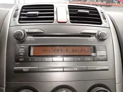 Second-hand car spare part audio system / radio cd for toyota auris (_e15_) 1.4 (zze150_) oem iam references 