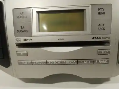 Автозапчастина б/у аудіо система / радіо cd для toyota yaris (ksp9/scp9/nlp9) básico посилання на oem iam 861200d210  