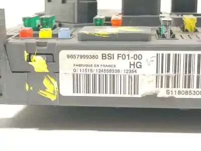 Pezzo di ricambio per auto di seconda mano scatola relè/fusibili per citroen c3 i (fc_, fn_) 1.4 i bivalent riferimenti oem iam 9657999380 s118085300n bsif0100